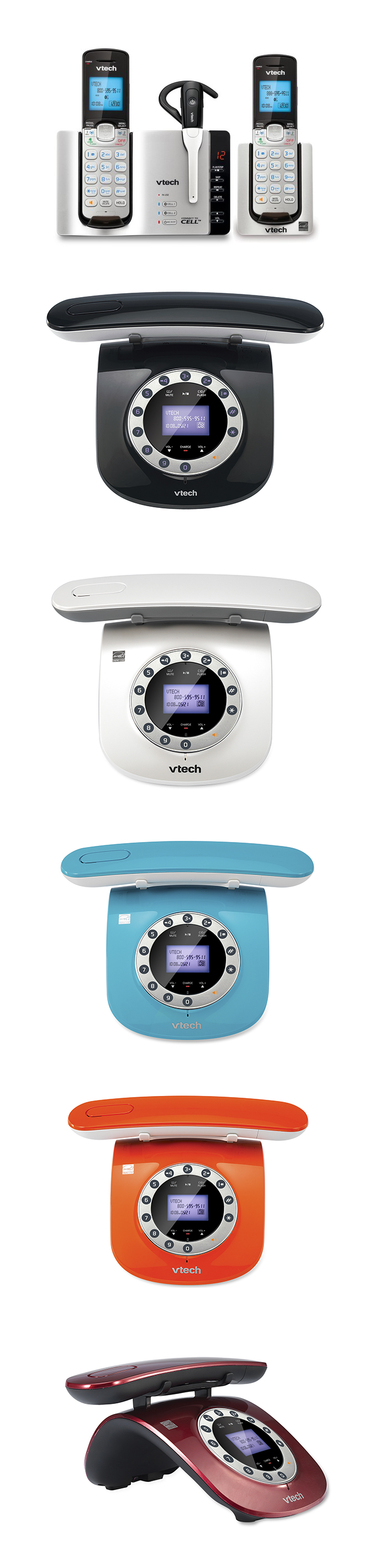 Review VTech Headset Phone DS66713 & Retro Phone LS619117 Wireless